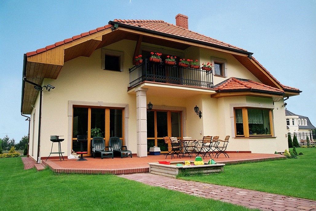 wiosna na tarasie