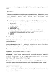 Jaskra podstawowe informacje_01.03.2021-4 Światowy Tydzień Jaskry 7-13 marzec 2021 r bezpłatne badania